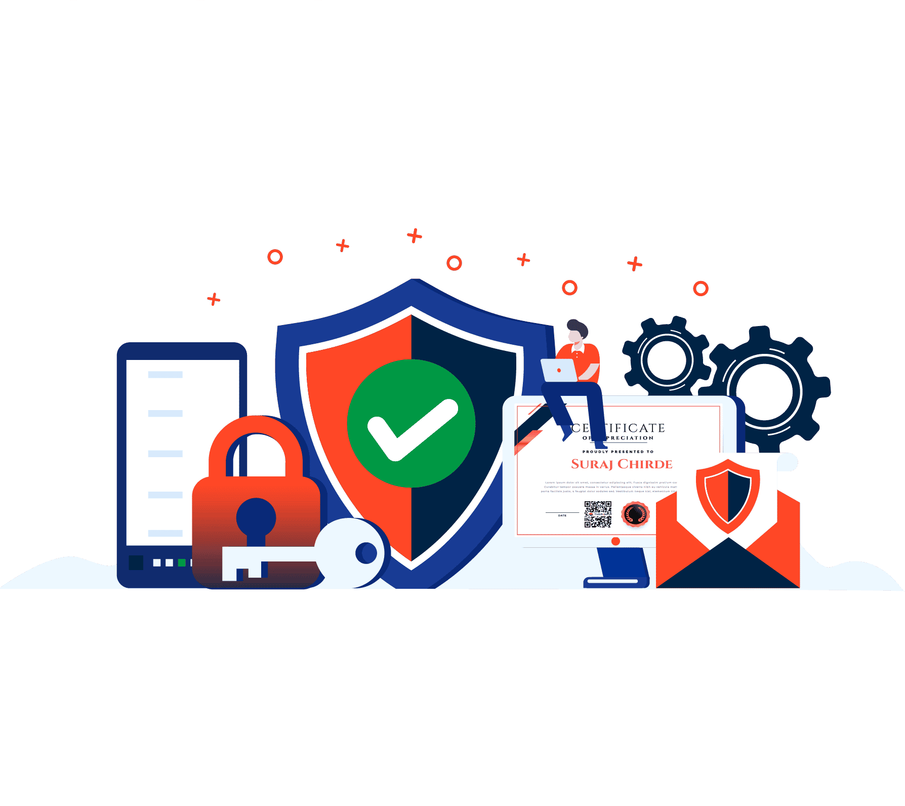 100% secure digital certificate & badges in digital credentials platform