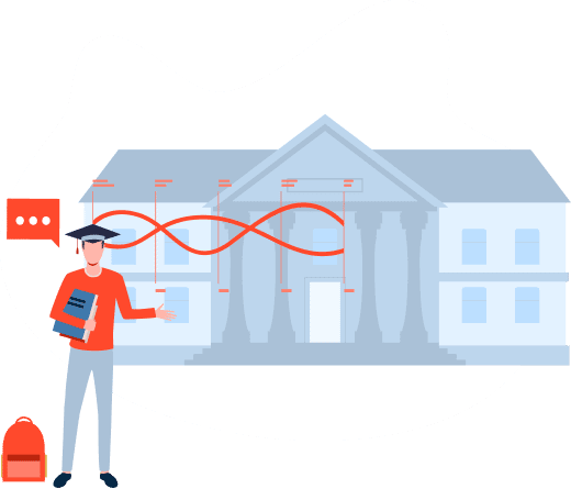 Illustration of Digital Credentials for Universities that helps secure institute’s brand